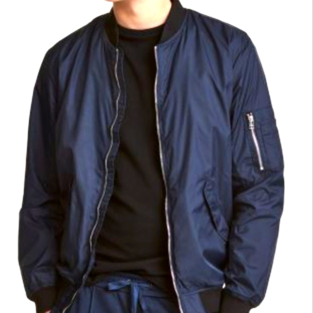Blue Bomber Jacket